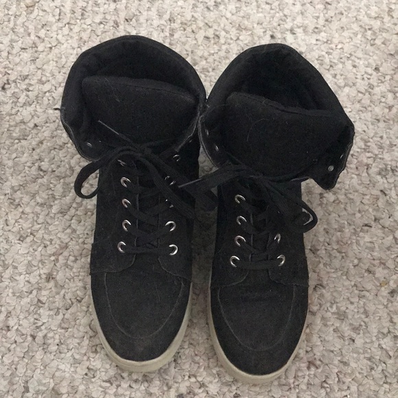 ROMWE Shoes - Wedged Sneakers Women’s Size 8 NOT ATHLETIC